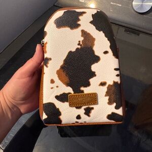 Wrangler Black and White Cow Print Bag